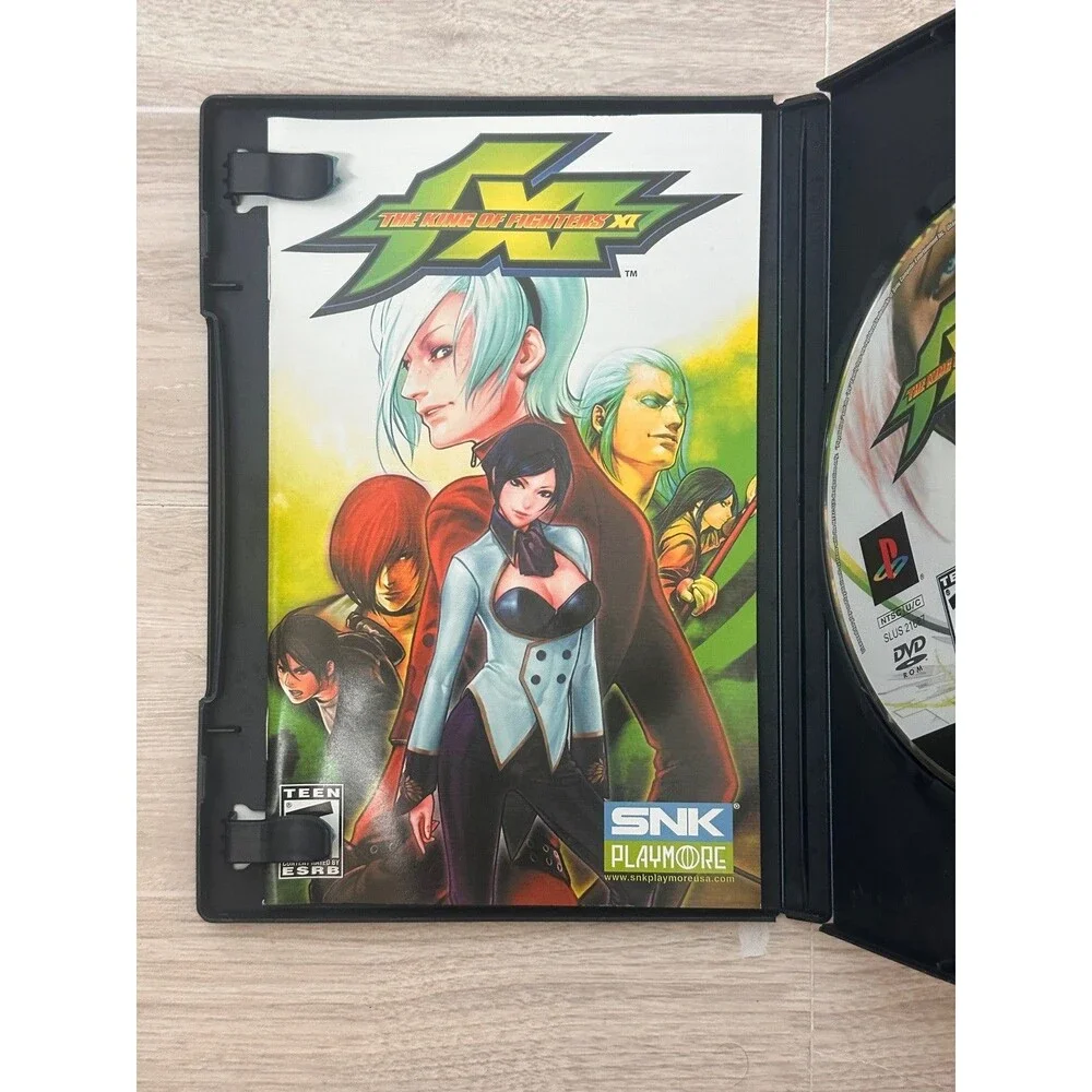 King of Fighters XI PlayStation 2 PS2 Video Game Fighting SNK Playmore